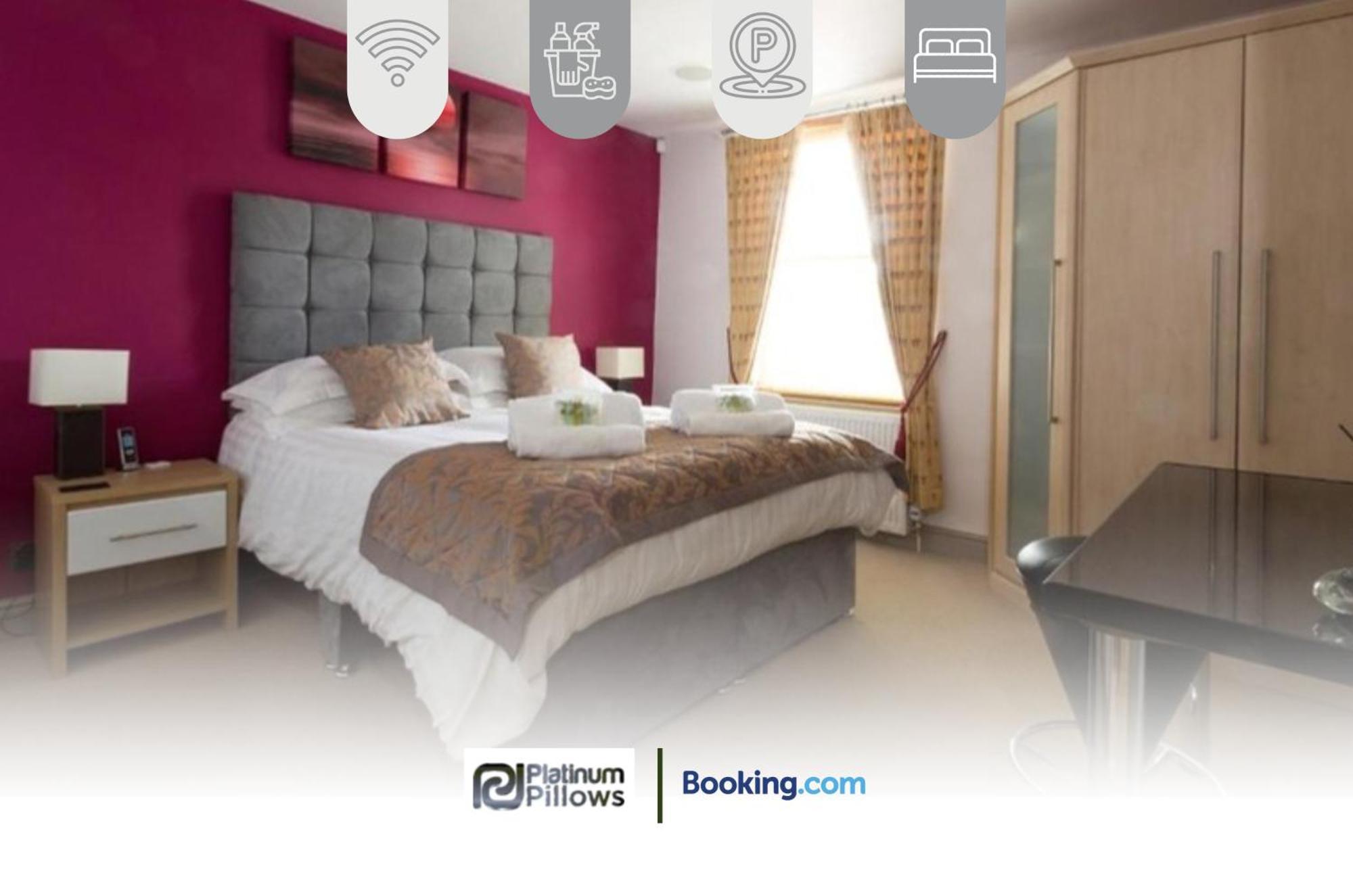 Modern Oxford 4 Bedroom Apartment, Contractor Accommodation, Walkable Into City Centre, Weekly & Monthly Deals Exterior photo