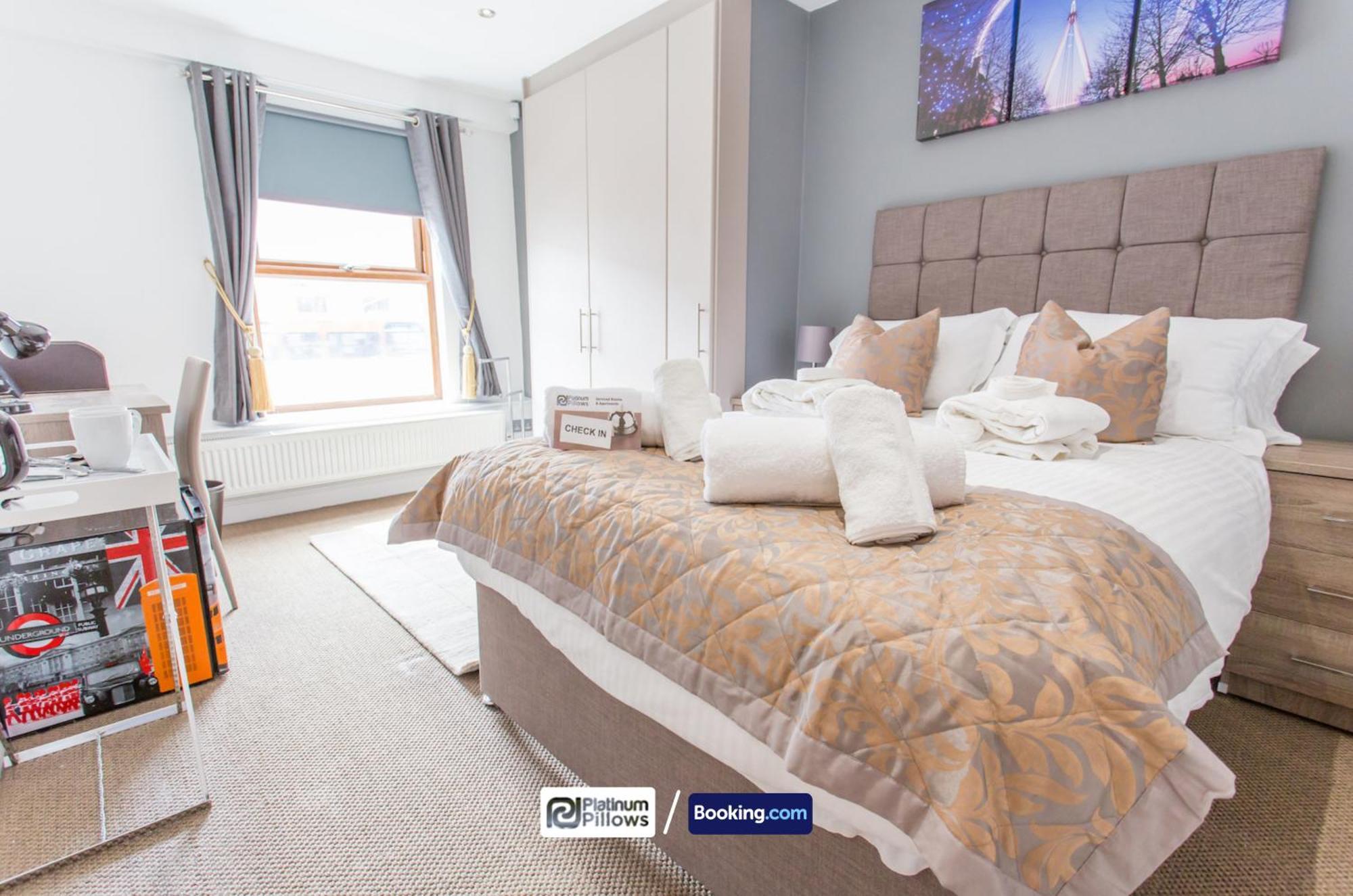 Modern Oxford 4 Bedroom Apartment, Contractor Accommodation, Walkable Into City Centre, Weekly & Monthly Deals Exterior photo