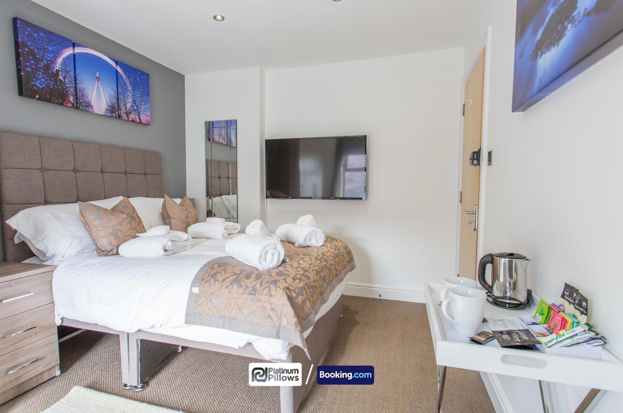 Modern Oxford 4 Bedroom Apartment, Contractor Accommodation, Walkable Into City Centre, Weekly & Monthly Deals Exterior photo
